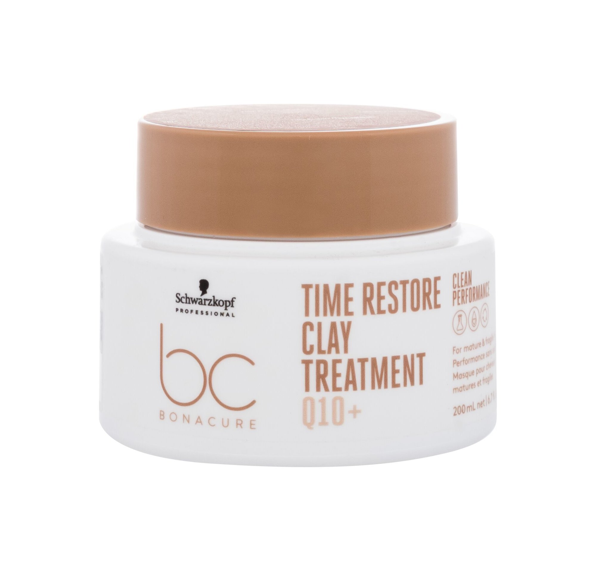 Schwarzkopf Professional BC Bonacure Q10+ Time Restore Clay Treatment plaukų kaukė