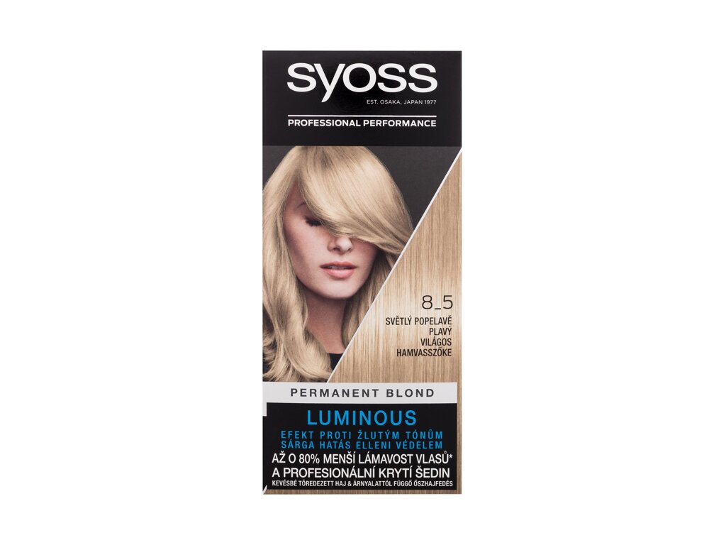 Syoss Permanent Coloration Permanent Blond moteriška plaukų priemonė