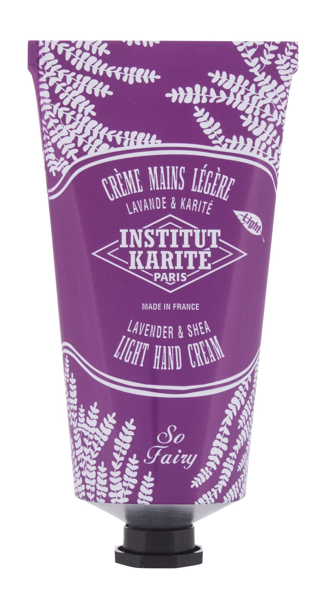 Institut Karite Light Hand Cream Lavender & Shea rankų kremas