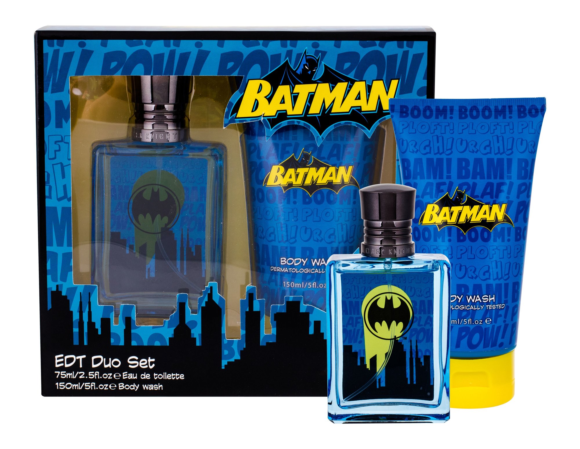 DC Comics Batman 75ml Edt 75 ml + Shower gel 150 ml Kvepalai Vaikams EDT Rinkinys