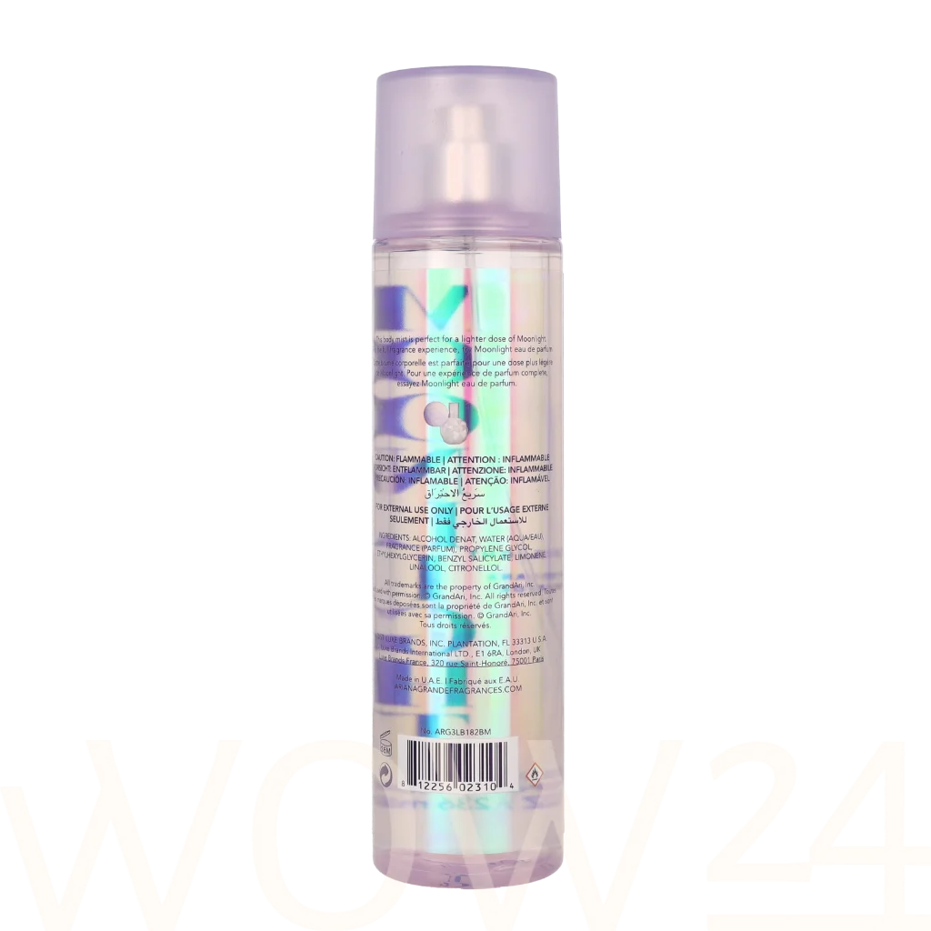 Ariana Grande Ariana Grande Moonlight Body Mist 236 ml natūrali veido odos priežiūros priemonė