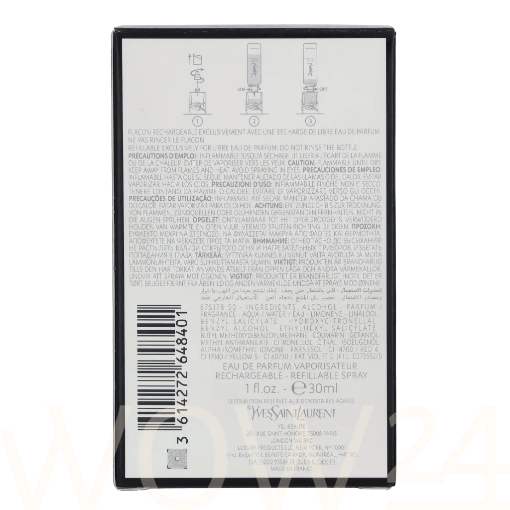 Yves Saint Laurent YSL Libre Edp Spray 30 ml kvepalai Moterims EDP