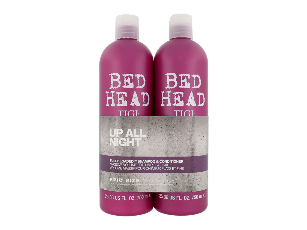 Tigi Bed Head Fully Loaded 750ml Shampoo 750 ml + Conditioner 750 ml šampūnas Rinkinys (Pažeista pakuotė)