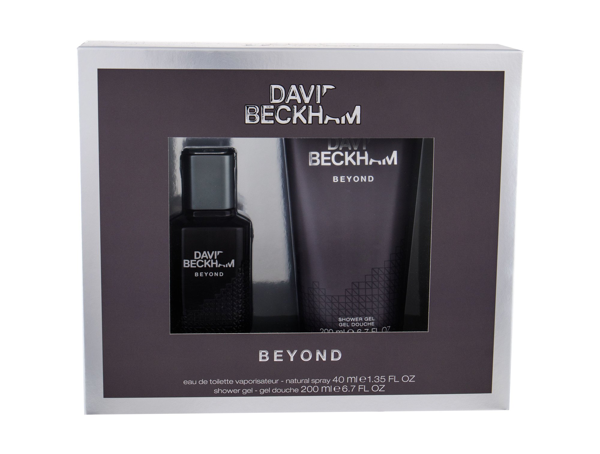 David Beckham Beyond 40ml Edt 40ml + 200ml shower gel Kvepalai Vyrams EDT Rinkinys
