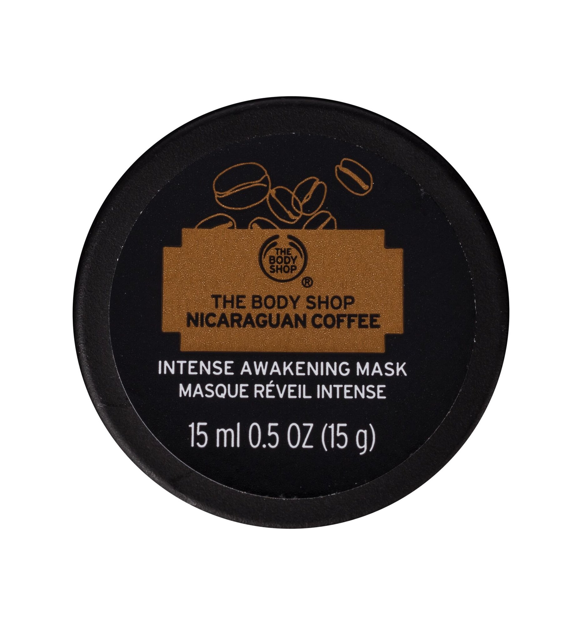 The Body Shop  Nicaraguan Coffee Intense Awakening Mask Veido kaukė