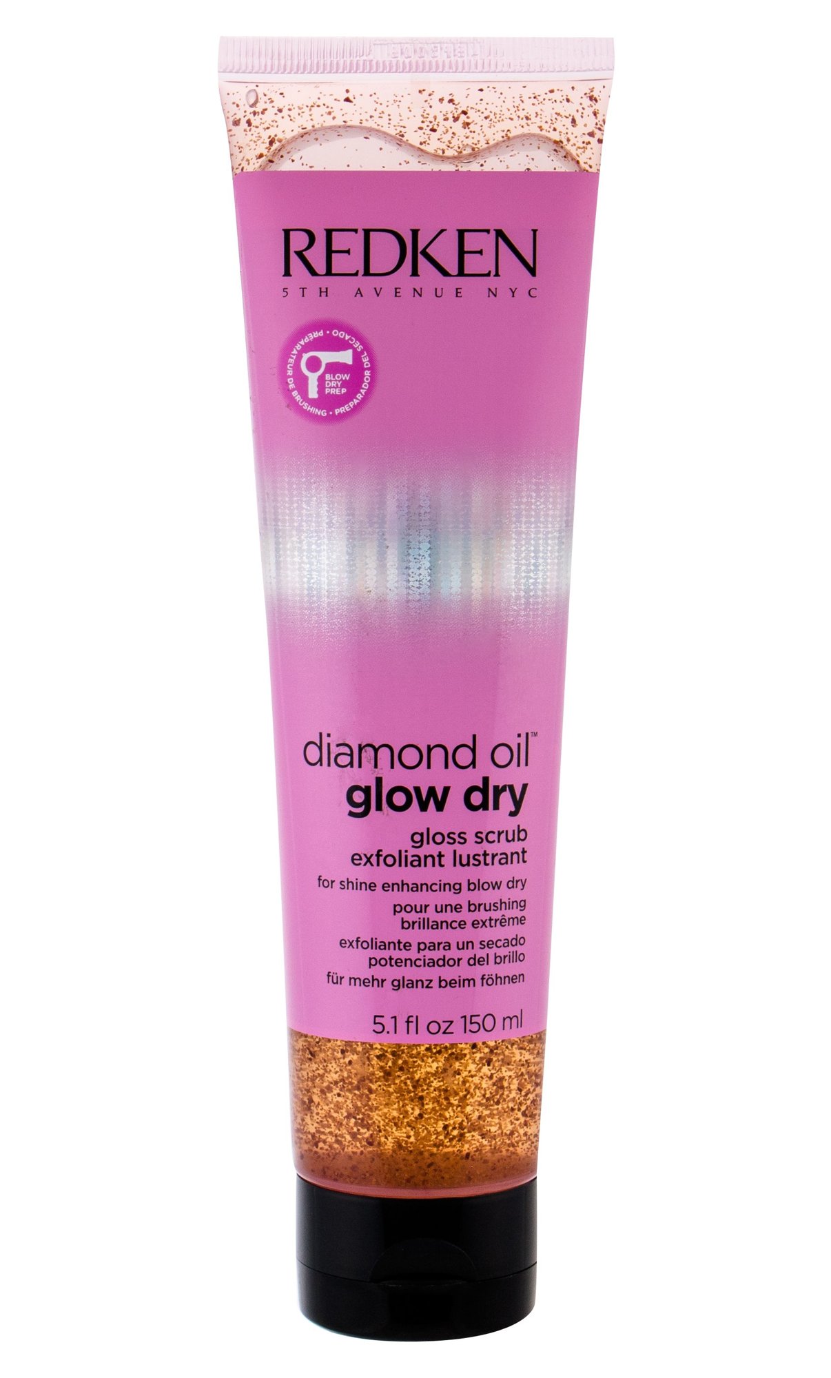 Redken Diamond Oil Glow Dry 150ml plaukų kaukė