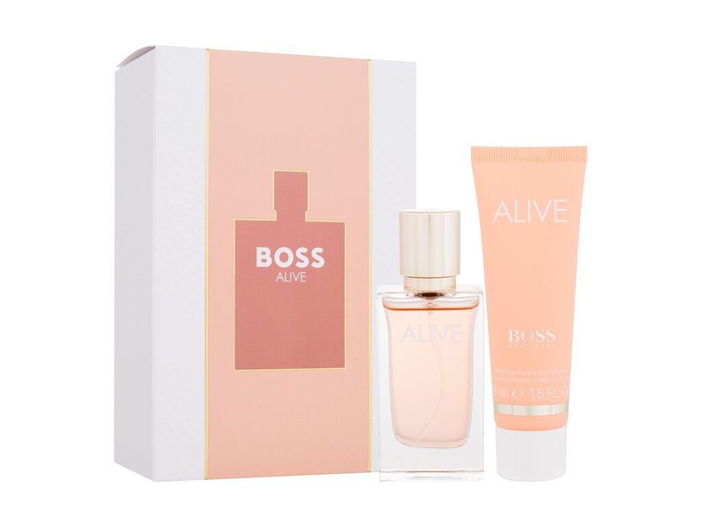 Hugo boss BOSS Alive Eau De Parfum 30 ml Edp 30 ml + Body Lotion 50 ml Damaged box Set