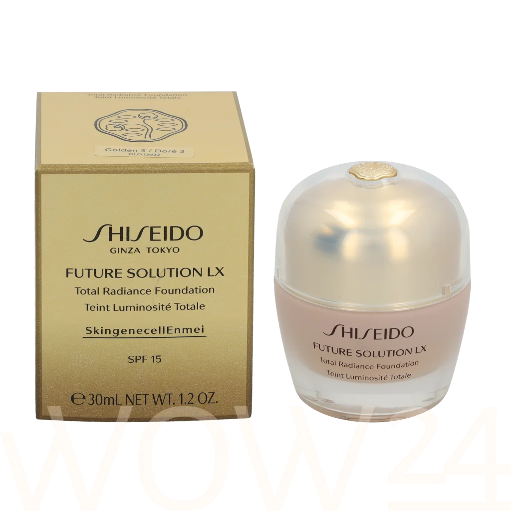 Shiseido Shiseido Future Solution LX Total Radiance Foundation SPF15 30 ml makiažo pagrindas