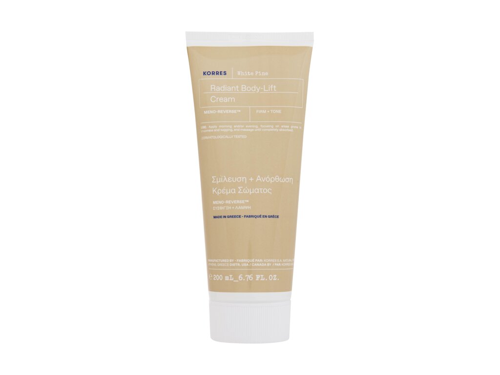Korres White Pine Radiant Body-Lift Cream kūno kremas