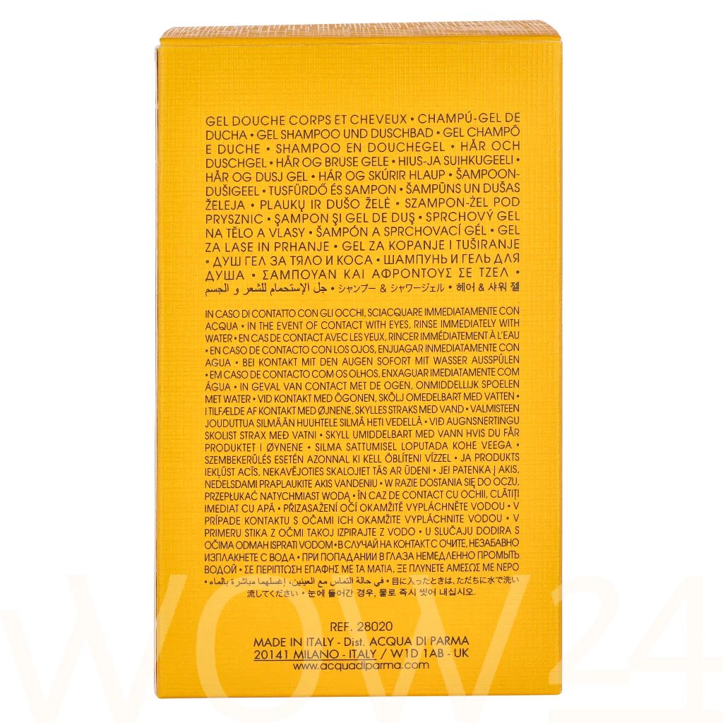 Acqua Di Parma Acqua Di Parma Colonia Futura Hair And Shower Gel 200 ml NI&Scaron;INIAI natūrali veido odos priežiūros priemonė