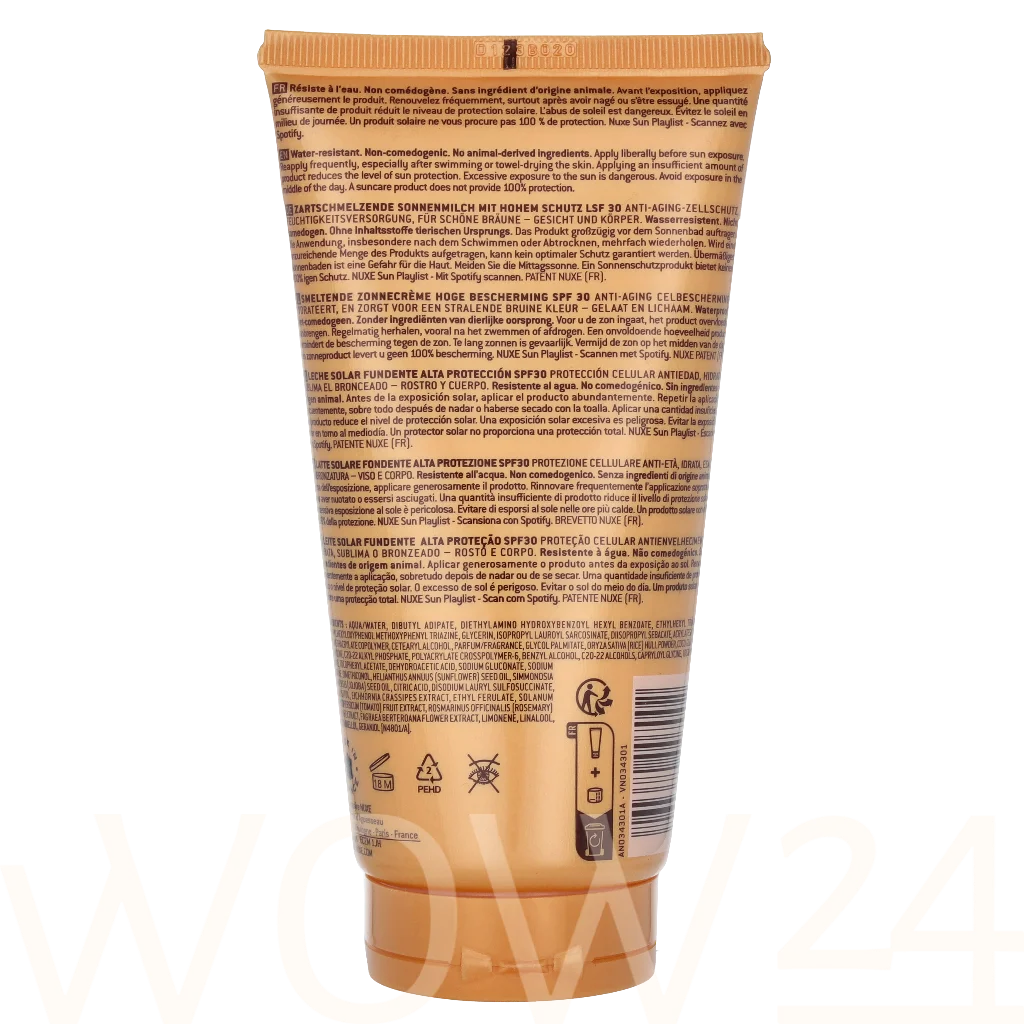 Nuxe Nuxe Sun Delicious lotion High Protection SPF30 150 ml