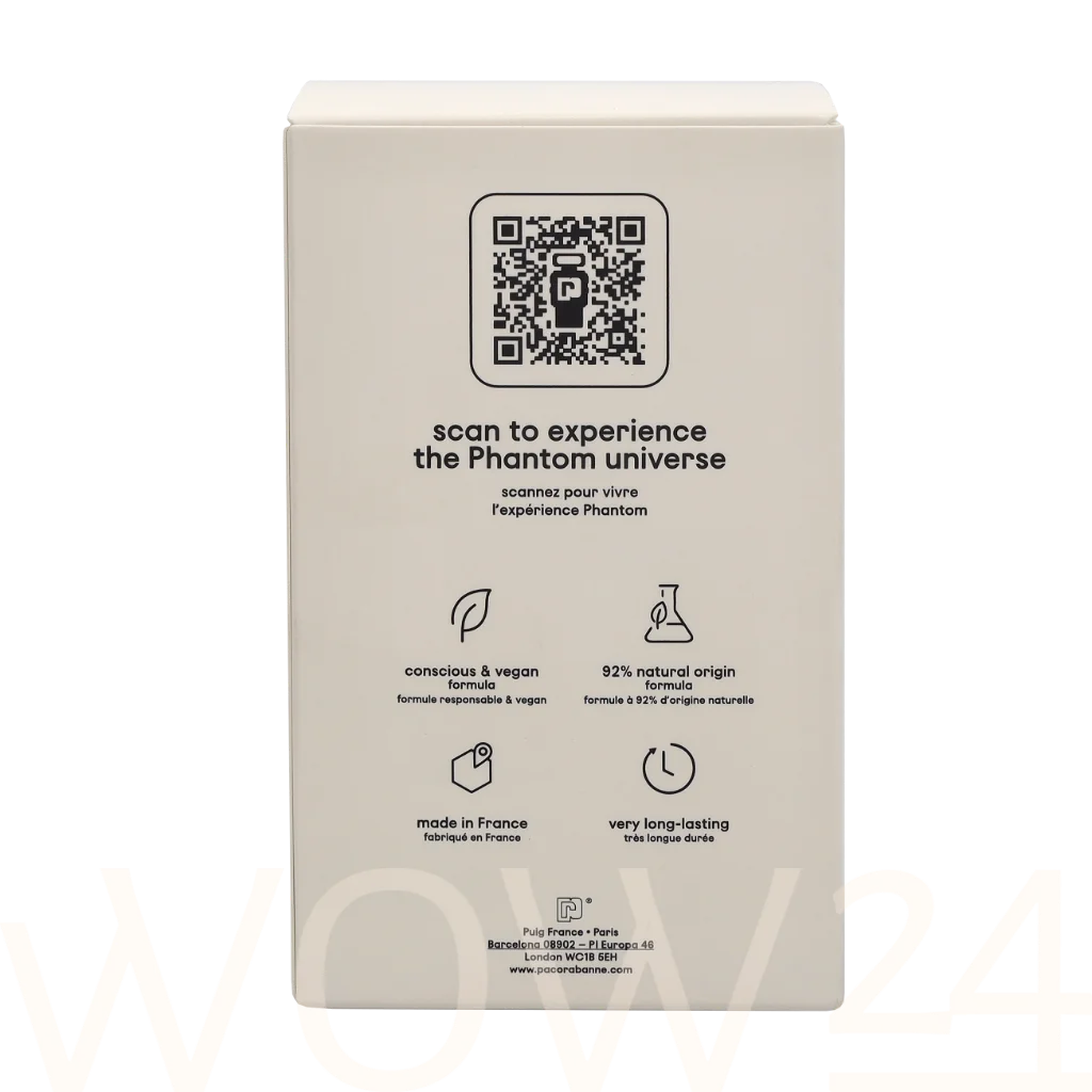 Paco Rabanne Paco Rabanne Phantom Edt Spray 50 ml kvepalai Vyrams EDT