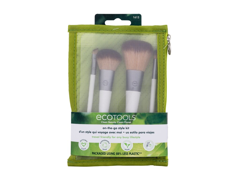 EcoTools Brush On-The-Go Style Kit teptukas