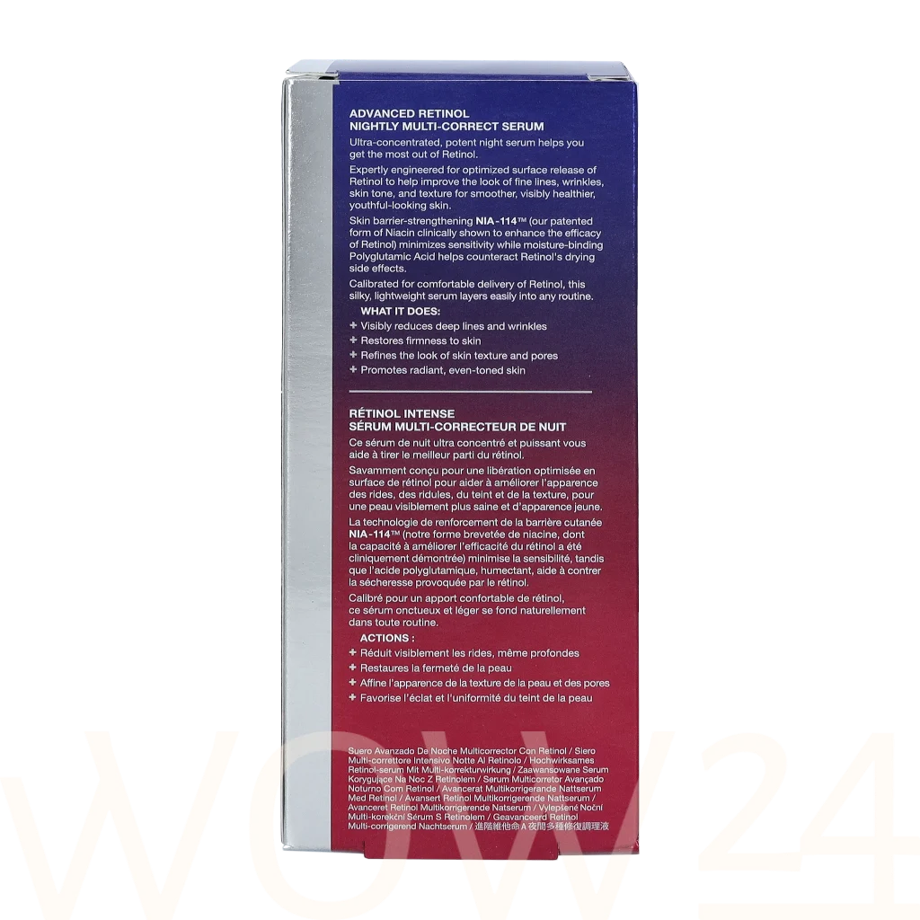 StriVectin Strivectin Advanced Retinol Nightly Multi-Correct Serum 30 ml natūrali veido odos priežiūros priemonė