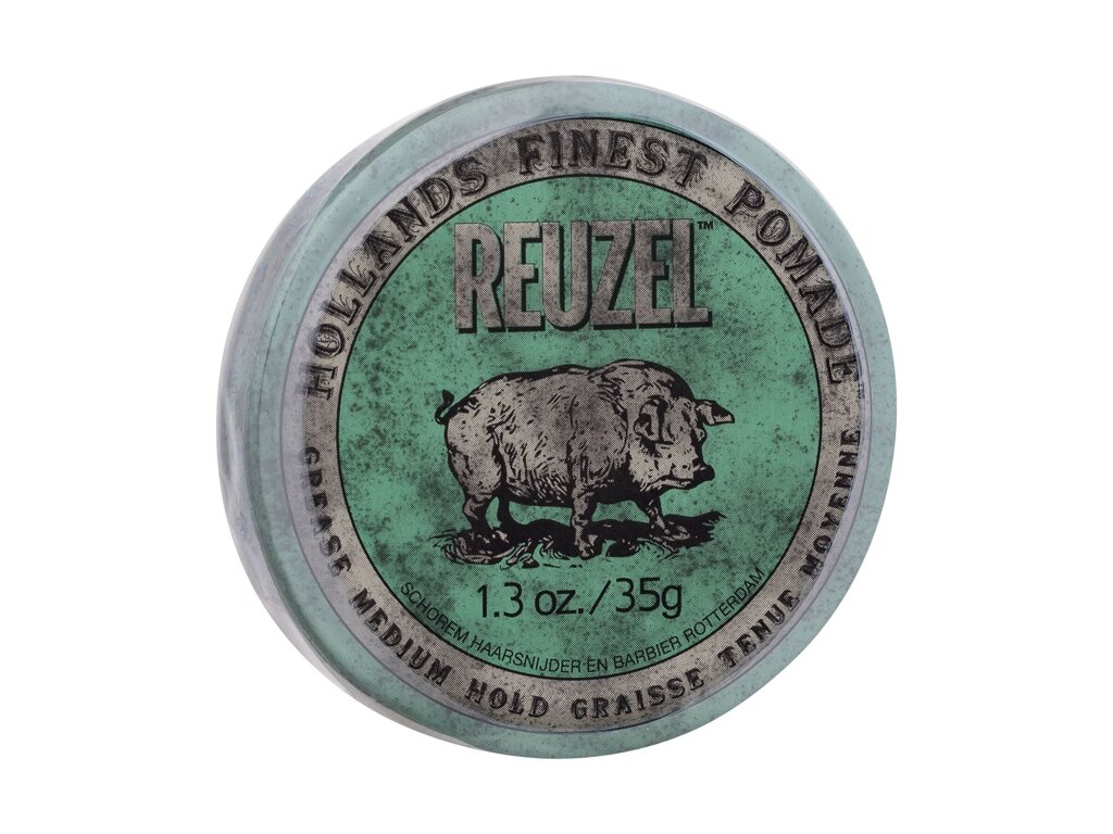 REUZEL Hollands Finest Pomade Grease Medium Hold plaukų va&scaron;kas