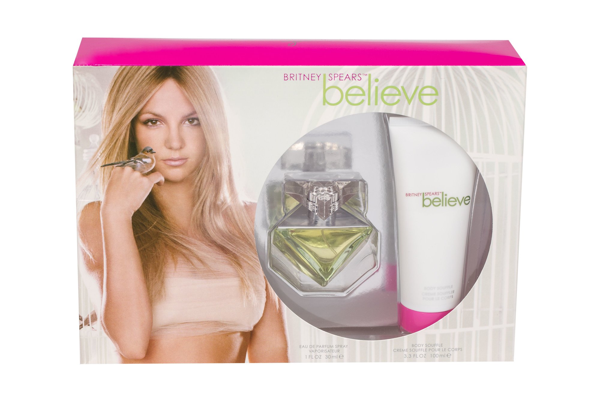 Britney Spears Believe 30ml Edp 30 ml + Body Souffle 100 ml Kvepalai Moterims EDP Rinkinys