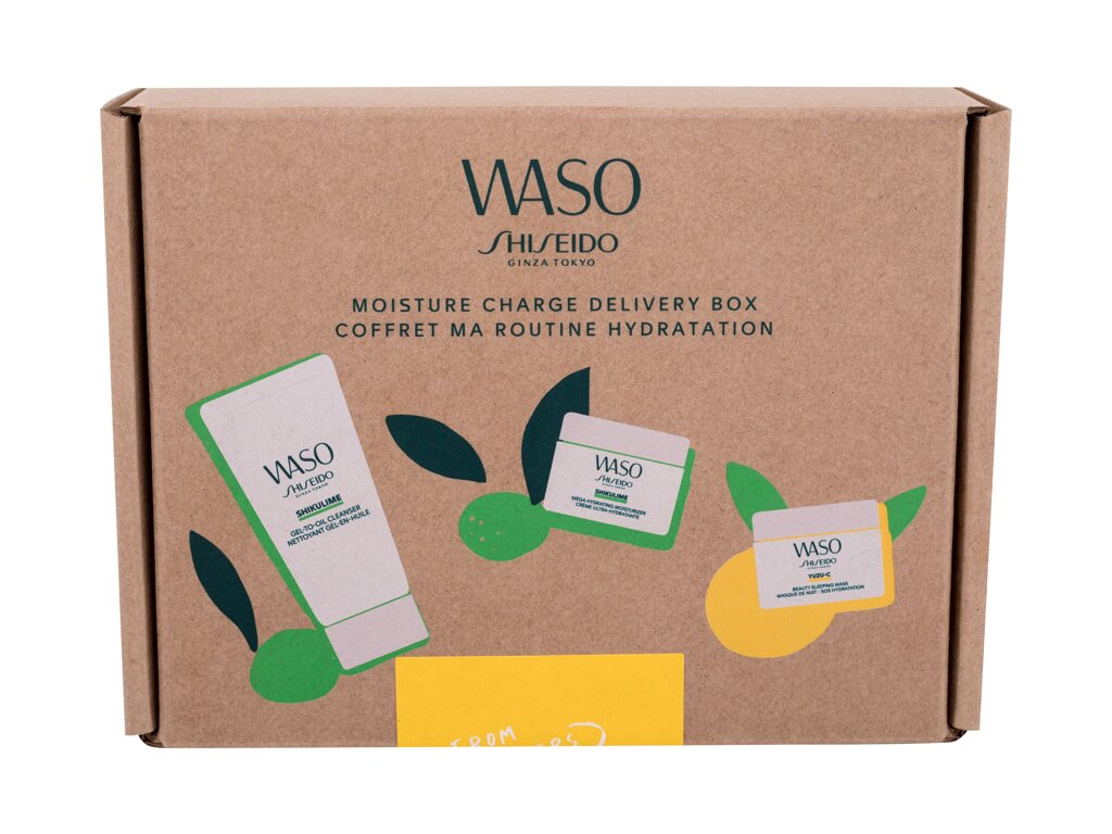 Shiseido Waso Moisture Charge Delivery Box veido gelis