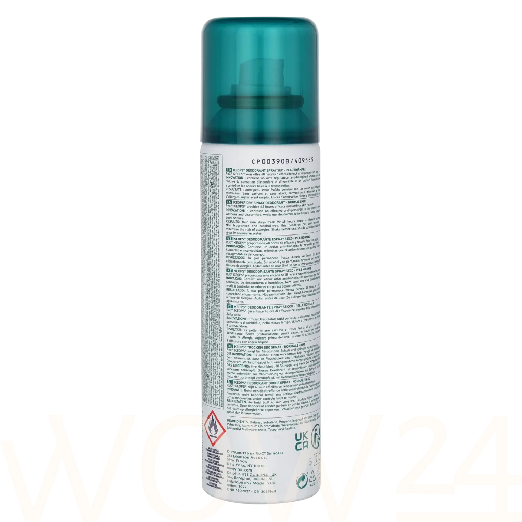 RoC RoC Keops Deo Spray - Dry 150 ml dezodorantas