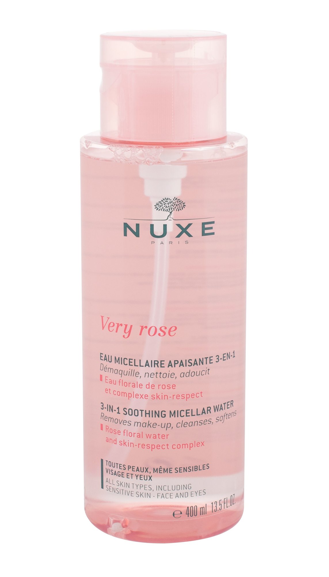 Nuxe Very Rose 3-In-1 Soothing micelinis vanduo