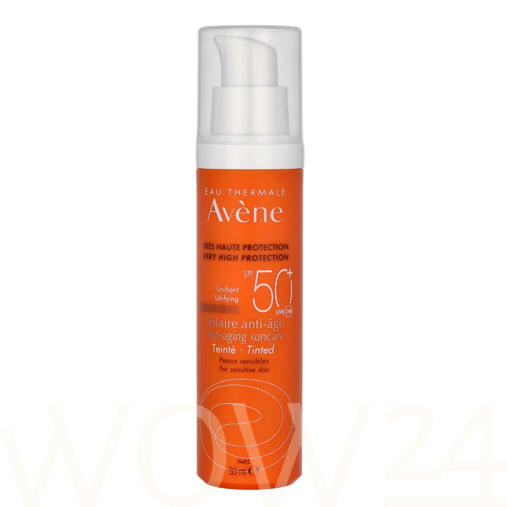 Avene Avene Very High Protection Anti-Ageing Suncare SPF50+ 50 ml natūrali veido odos priežiūros priemonė
