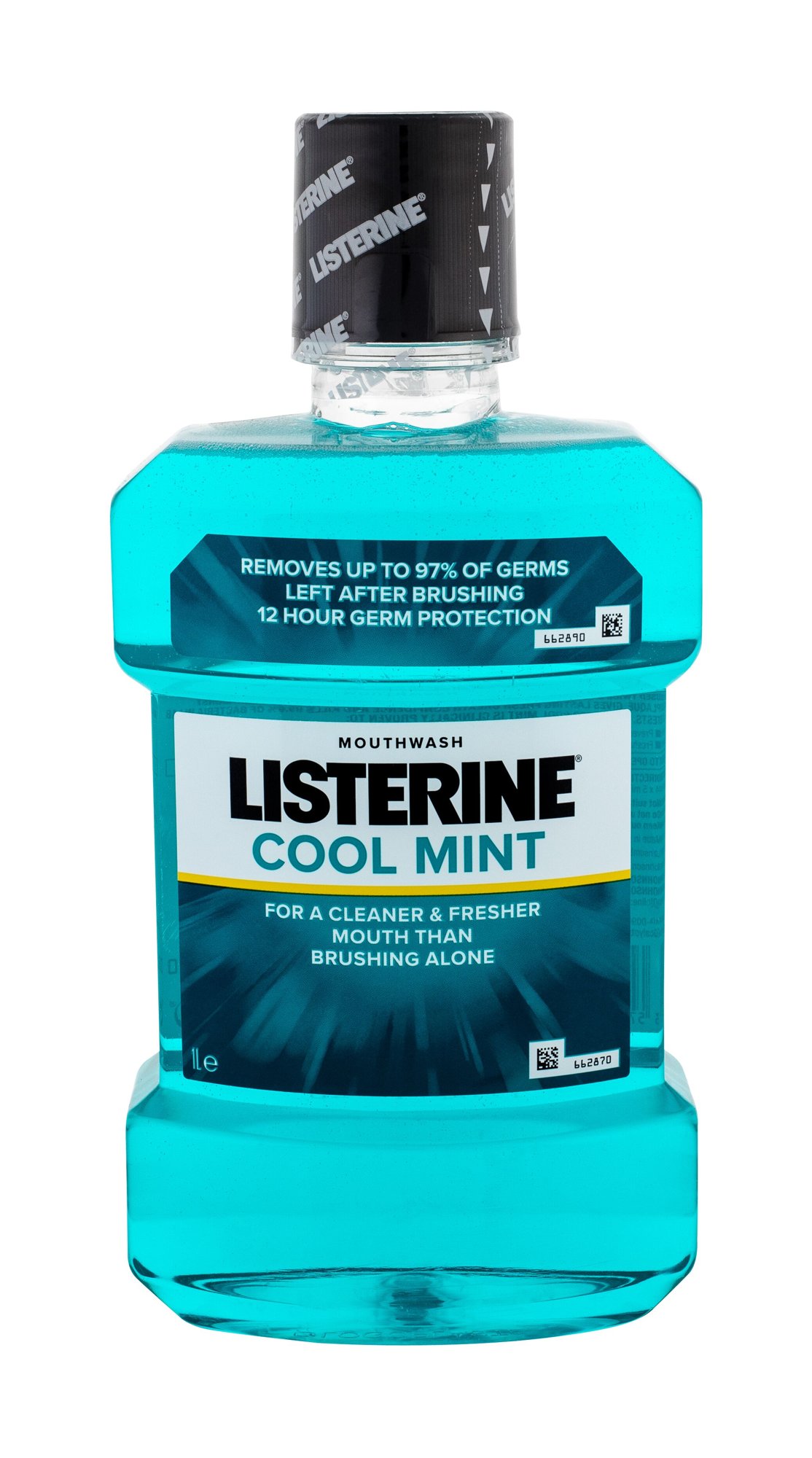 Listerine Mouthwash Cool Mint 1000ml dantų skalavimo skystis (Pažeista pakuotė)