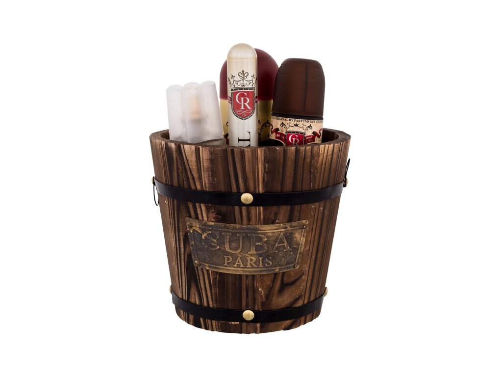 Cuba Royal Eau De Toilette 100 ml Edt 100 ml + Edt 35 ml + Body Spray 200 ml + Aftershave Water 100 ml Damaged box Set