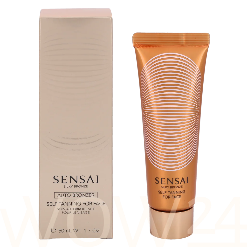 Sensai Sensai Silky Bronze Self Tanning For Face 50 ml savaiminio įdegio kremas