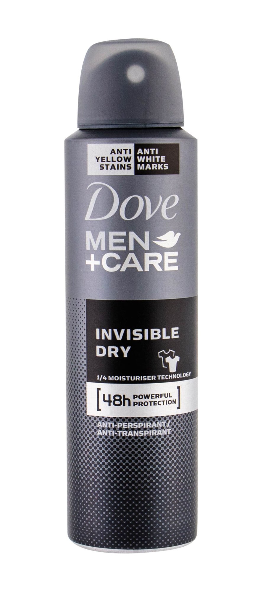 Dove Men + Care 150ml dezodorantas (Pažeista pakuotė)