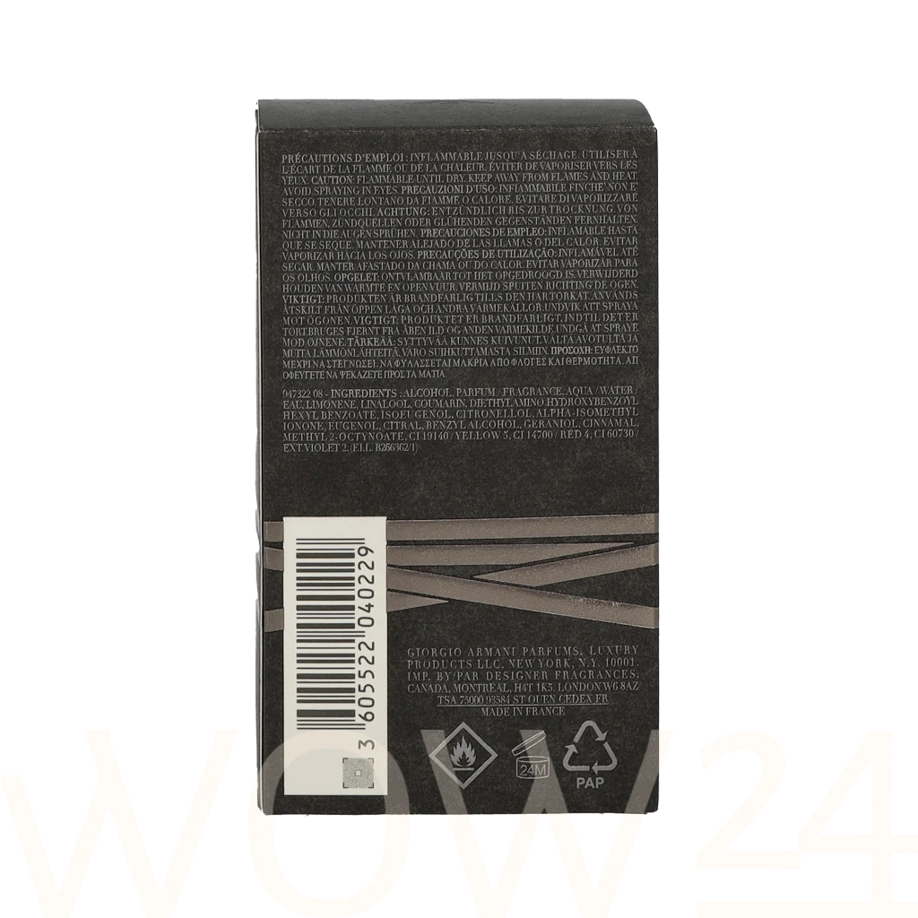 Armani Armani Stronger With You Edt Spray 30 ml kvepalai Vyrams EDT