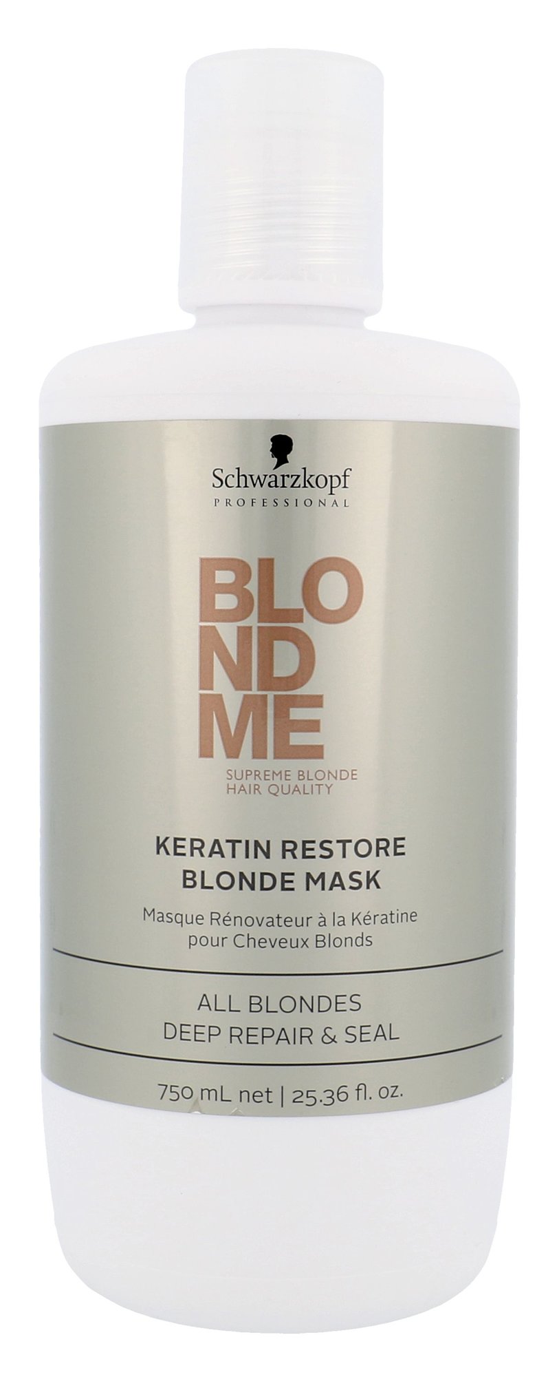 Schwarzkopf  Blond Me Keratin Restore Blonde Mask 750ml plaukų kaukė
