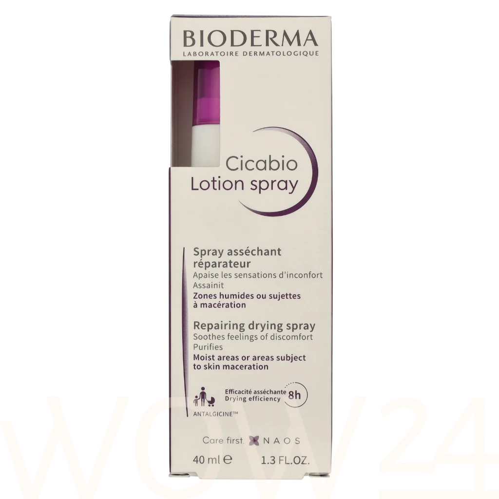 BIODERMA Bioderma Cicabio Lotion Spray 40 ml maitinamasis kūno pur&scaron;kiklis