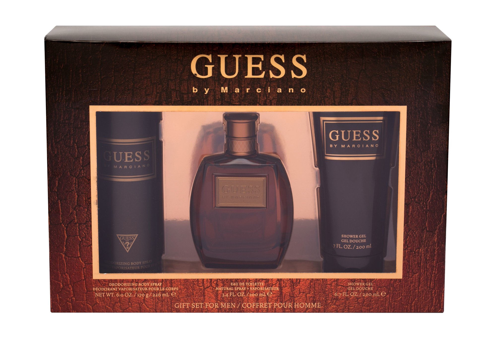 Guess Guess by Marciano 100ml Edt 100 ml + Shower Gel 200 ml + Deodorant 226 ml Kvepalai Vyrams EDT Rinkinys