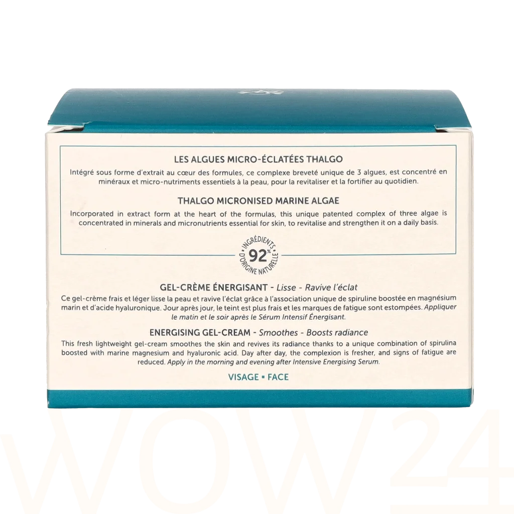 Thalgo Thalgo Spiruline Boost Energising Gel Cream 50 ml dieninis kremas