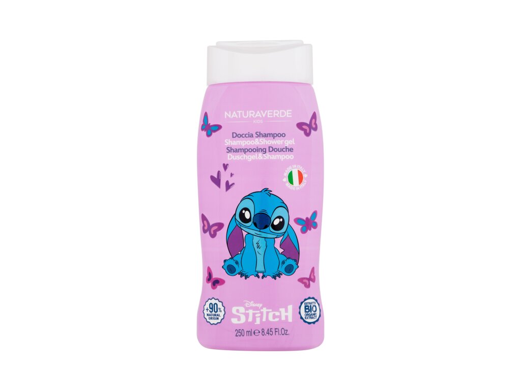 Naturaverde Disney Stitch Shampoo & Shower Gel &scaron;ampūnas