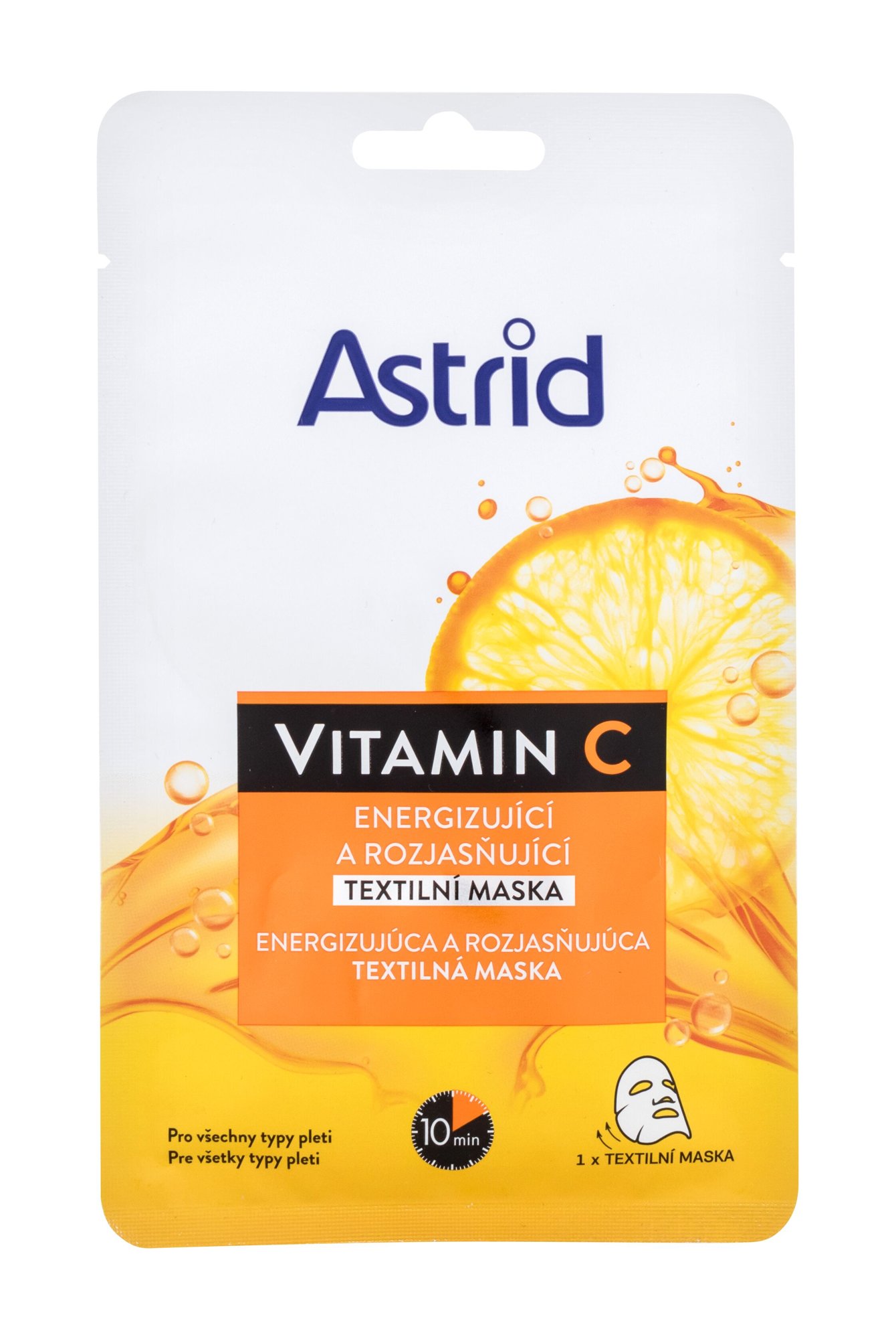 Astrid Vitamin C Tissue Mask Veido kaukė