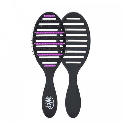 WetBrush Charcoal Infused Anti-Frizz Speed Dry anglimi praturtintas plaukų &scaron;epetys greitam džiovinimui 1 vnt. plaukų formavimo prietaisas