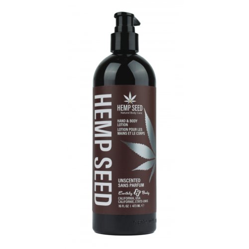 Hemp Seed Hand & Body Lotion Unscented Bekvapis rankų ir kūno losjonas 473ml kūno kremas