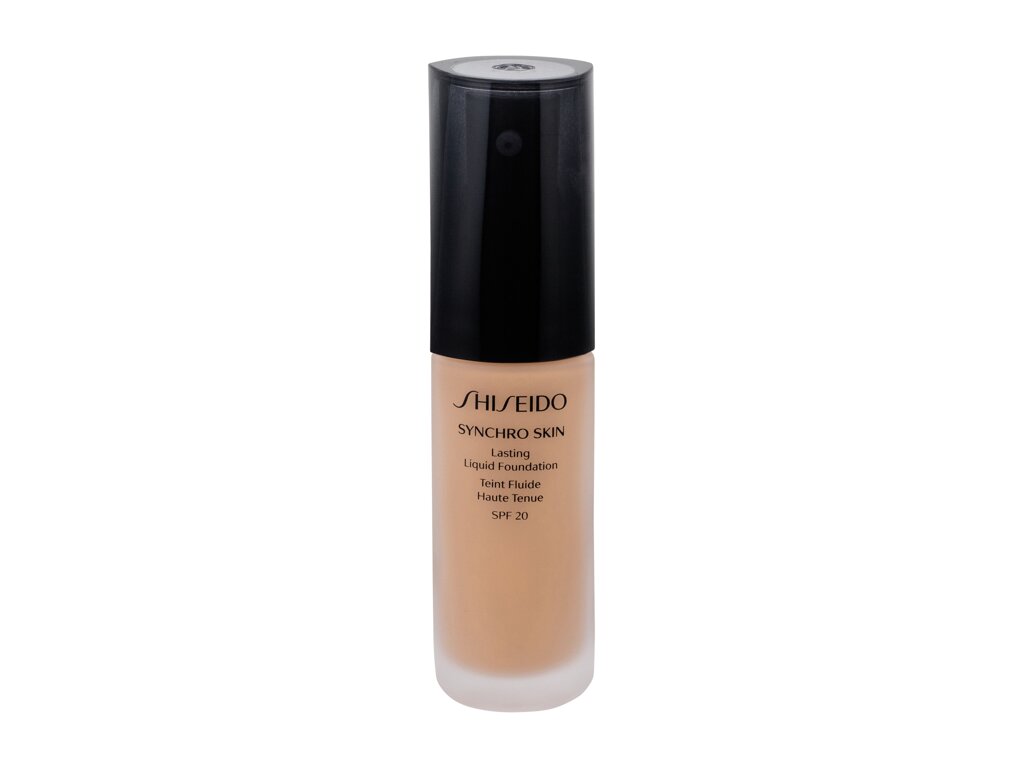 Shiseido Synchro Skin Lasting Liquid Foundation 30ml makiažo pagrindas (Pažeista pakuotė)