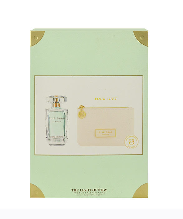 Elie Saab Le Parfum L´Eau Couture 50ml Edt 50ml + cosmetic mini-bag Kvepalai Moterims EDT Rinkinys