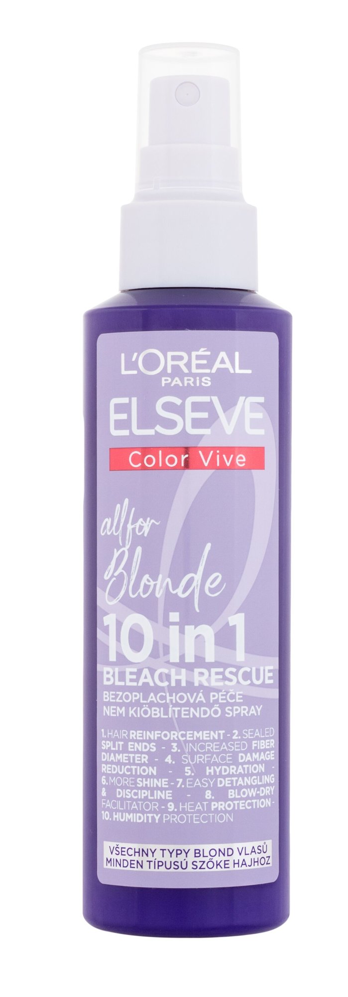 L'Oréal Paris Elseve Color Vive After Blonde 10in1 paliekama priemonė plaukams