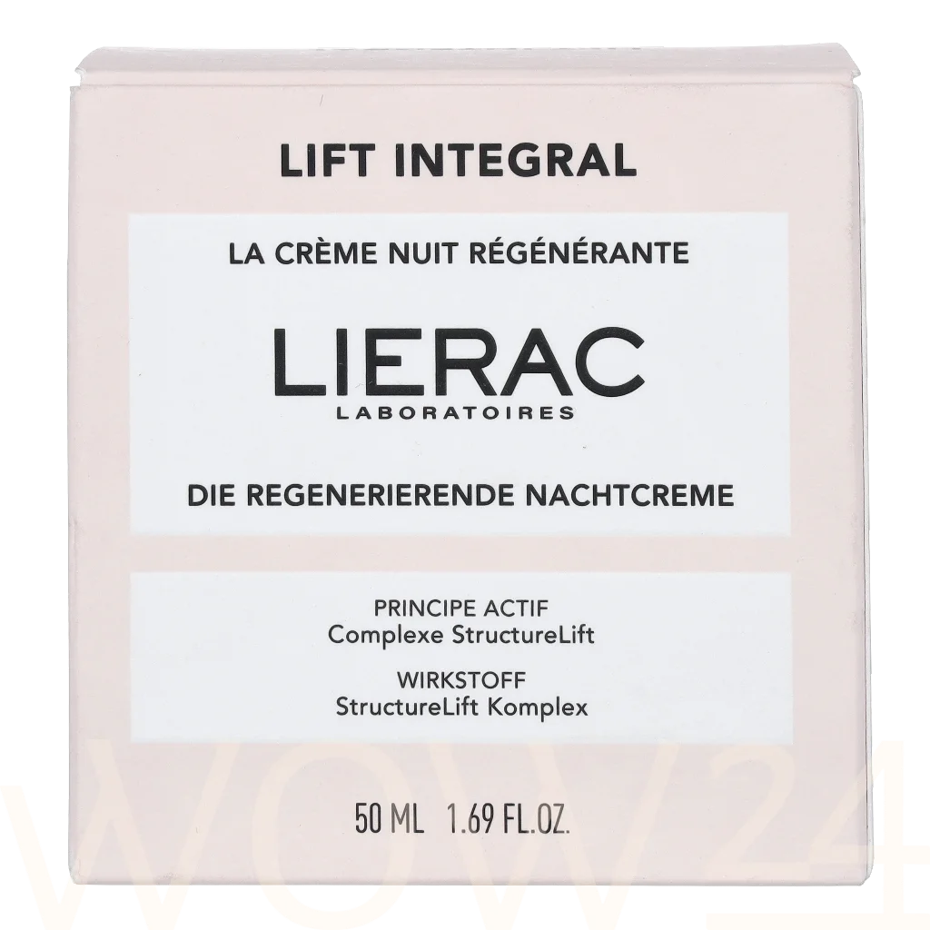 Lierac Paris Lierac Lift Integral The Regenerating Night Cream 50 ml natūrali veido odos priežiūros priemonė