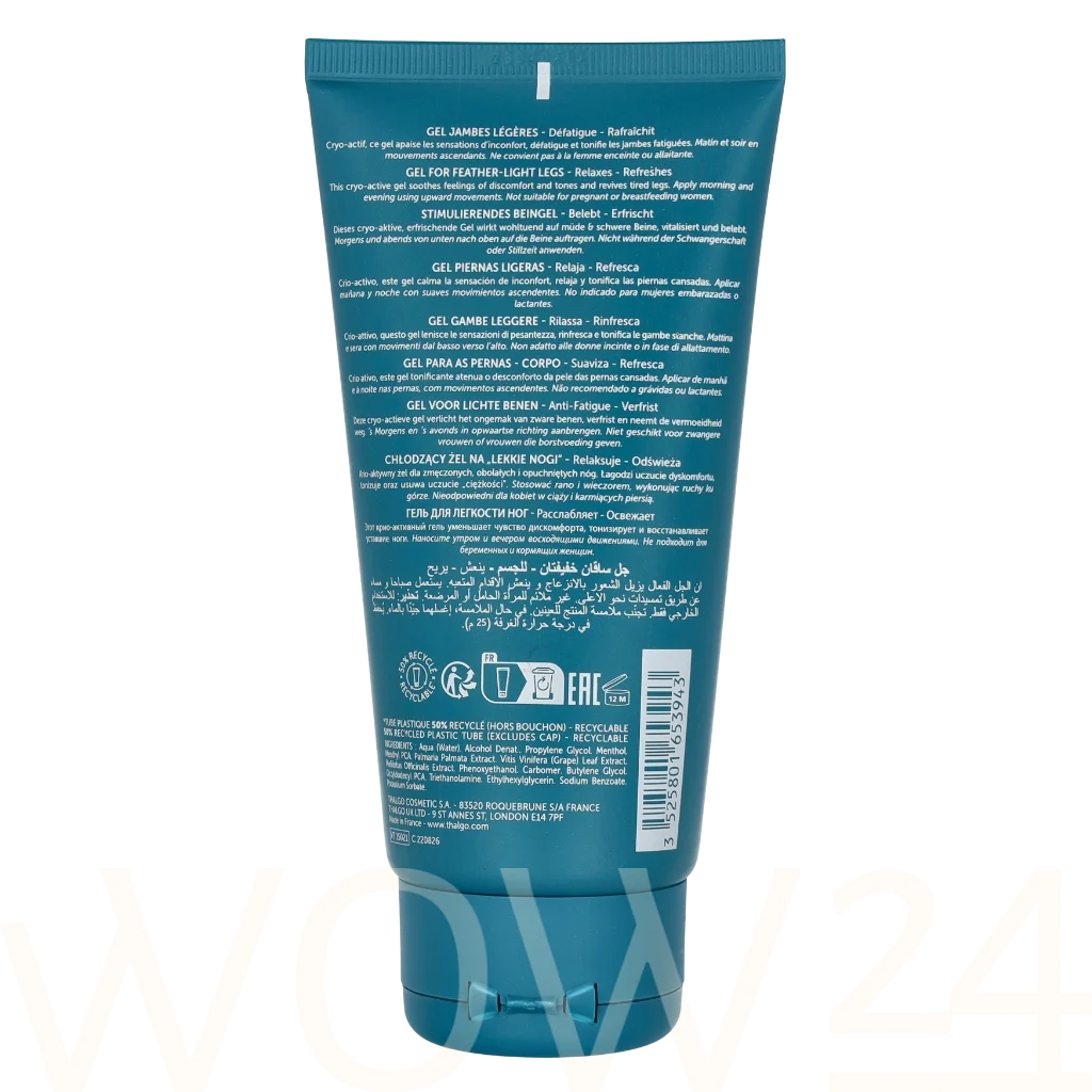 Thalgo Thalgo Defi Legerete Gel For Feather-Light Legs 150 ml Kojų kremas