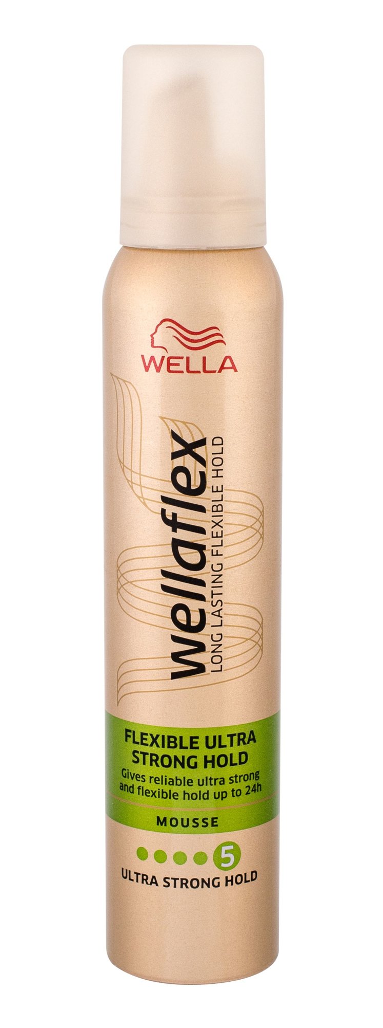 Wella Wellaflex Flexible Ultra Strong Hold 200ml plaukų putos (Pažeista pakuotė)