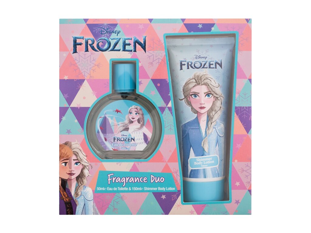 Disney Frozen Elsa 50ml Edt 50 ml + Glitter Body Lotion 150 ml Kvepalai Vaikams EDT Rinkinys