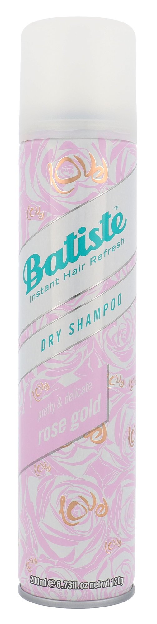 Batiste Rose Gold 200ml sausas šampūnas (Pažeista pakuotė)