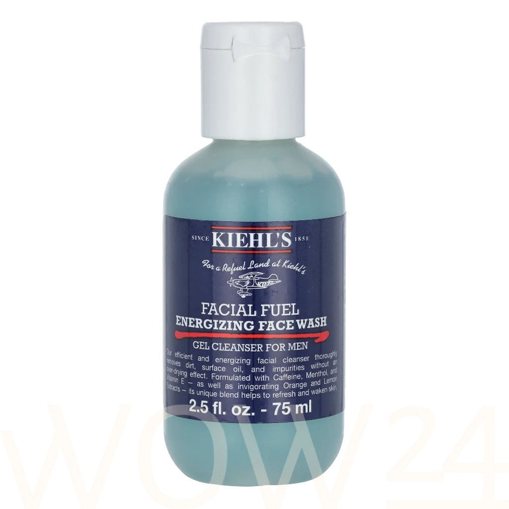 Kiehl's Facial Fuel Energizing Face Wash Gelinis prausiklis