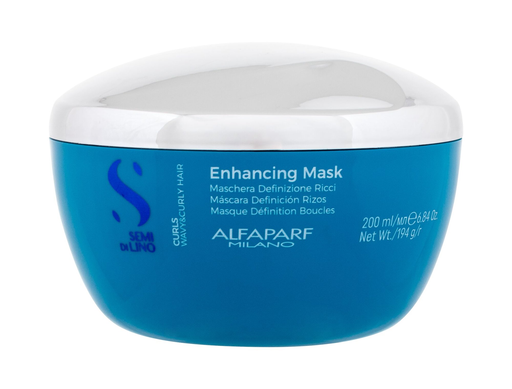AlfaParf Milano Semi Di Lino Curls Enhancing Mask plaukų kaukė