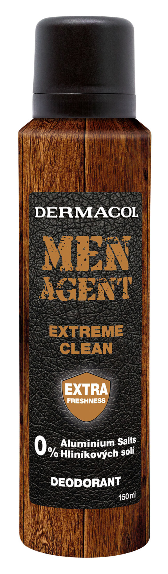 Dermacol Men Agent Extreme Clean 150ml dezodorantas (Pažeista pakuotė)