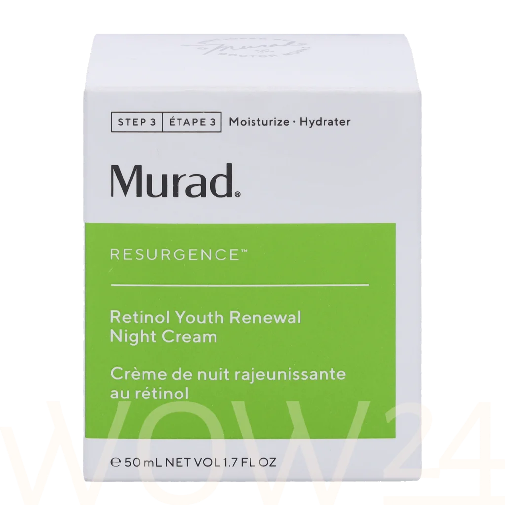 Murad Skincare Murad Retinol Youth Renewal Night Cream natūrali veido odos priežiūros priemonė