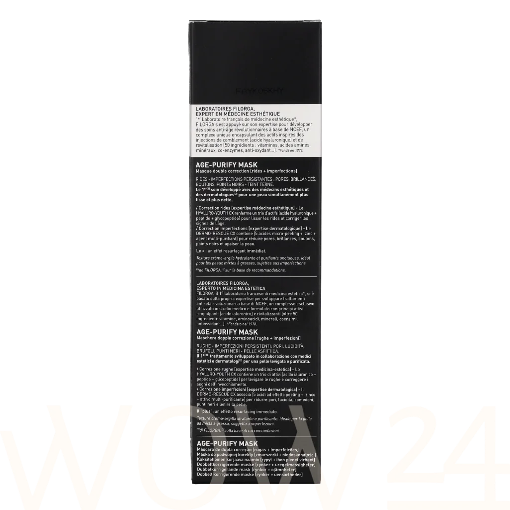 Filorga Filorga Age-Purify Mask Double Correction Mask 75 ml natūrali veido odos priežiūros priemonė